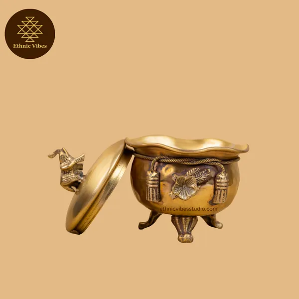 Gold_Premium_Brass_Dry_Fruit_Bowl