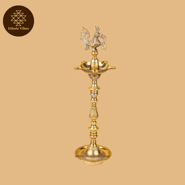 Gold_Premium_Brass_Mahabharat_Diya_