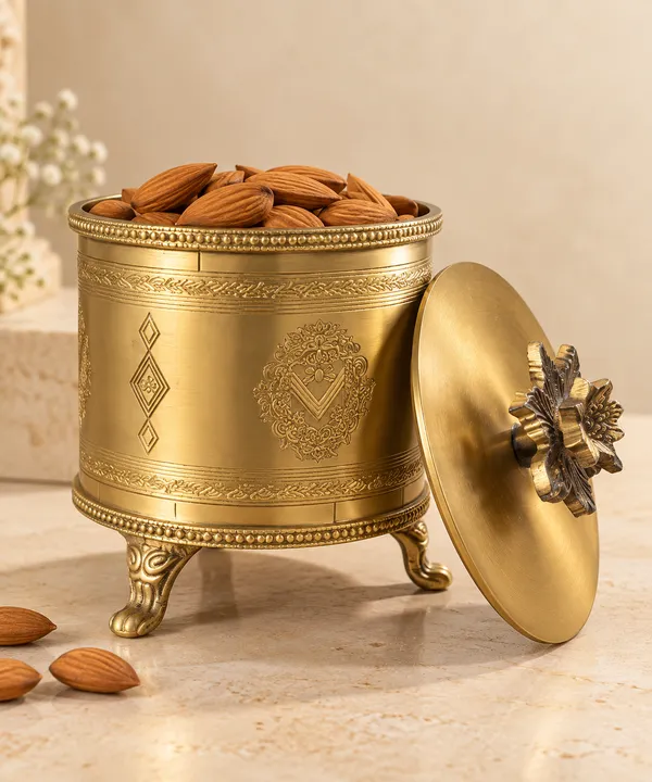Gold_Premium_Brass_Ornamental/Jewellery_Box_