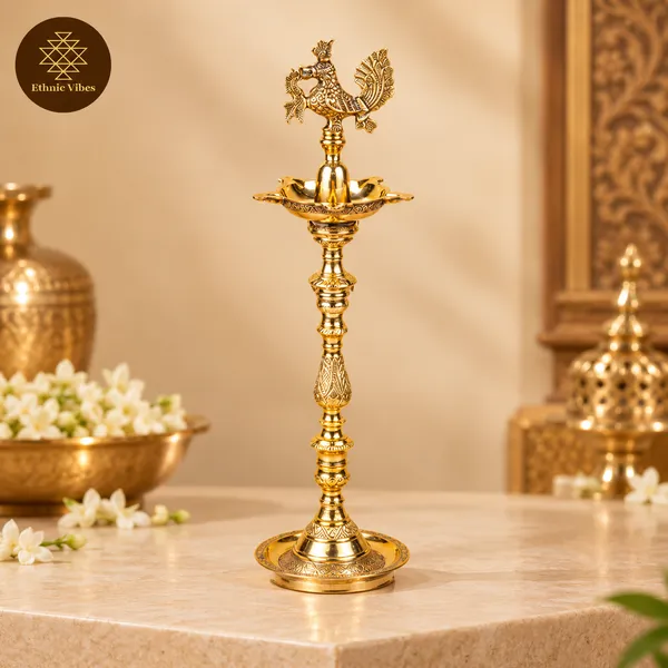 Gold_Premium_Brass_Mahabharat_Diya_