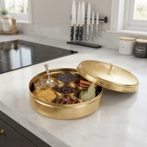 Gold_Pure_Brass_Premium_Masala_Box_For_Kitchen