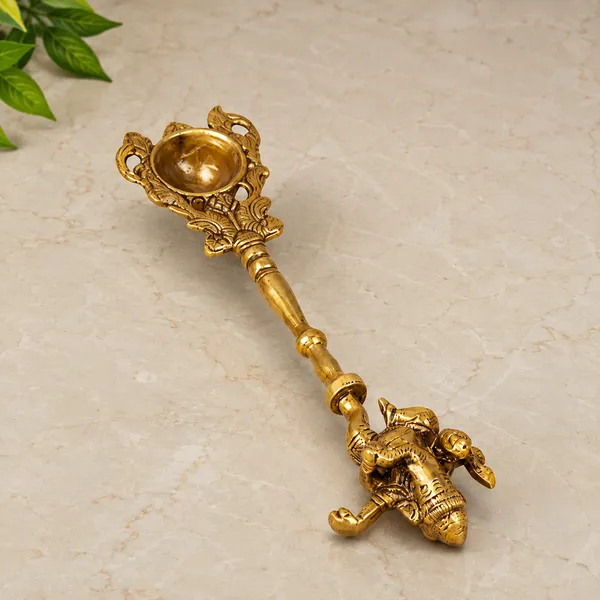 Gold_Pure_Brass_Premium_Aarti_Spoon_For_Puja_Decor