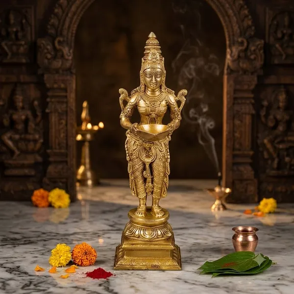 Gold_Pure_Brass_Premium_Diya_For_Puja_Decor