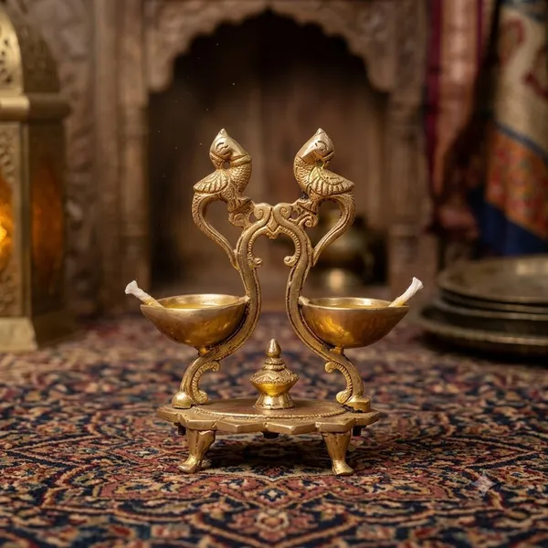 Gold_Pure_Brass_Premium_Diya_Stand_For_Puja_Decor