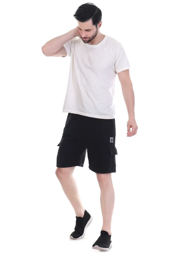 Black_Signature_Style_Sports_Shorts_For_Men_&_Women