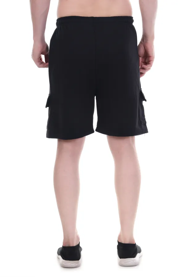 Black_Signature_Style_Sports_Shorts_For_Men_&_Women