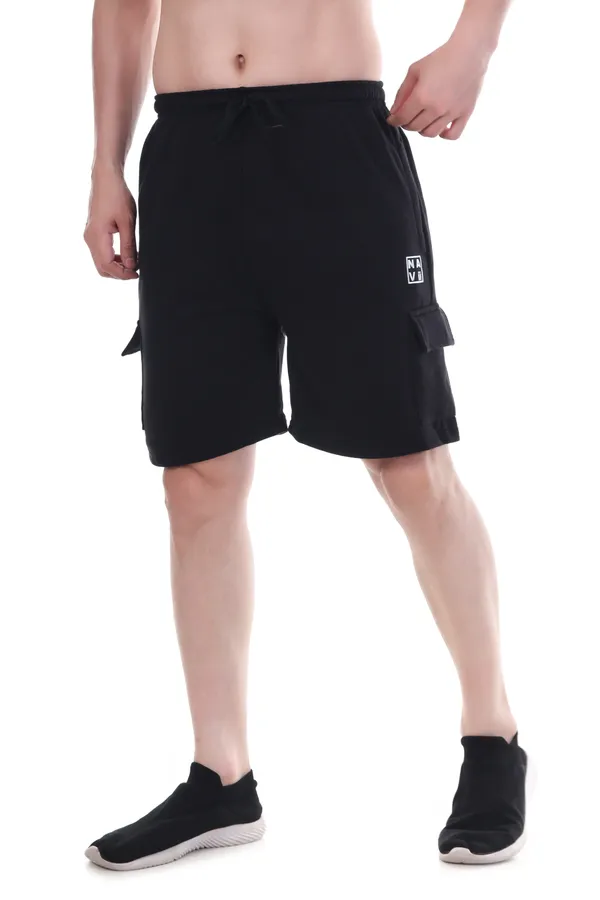 Black_Signature_Style_Sports_Shorts_For_Men_&_Women