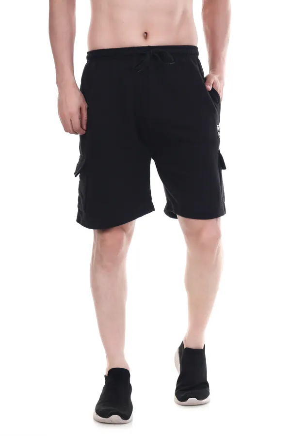 Black_Signature_Style_Sports_Shorts_For_Men_&_Women