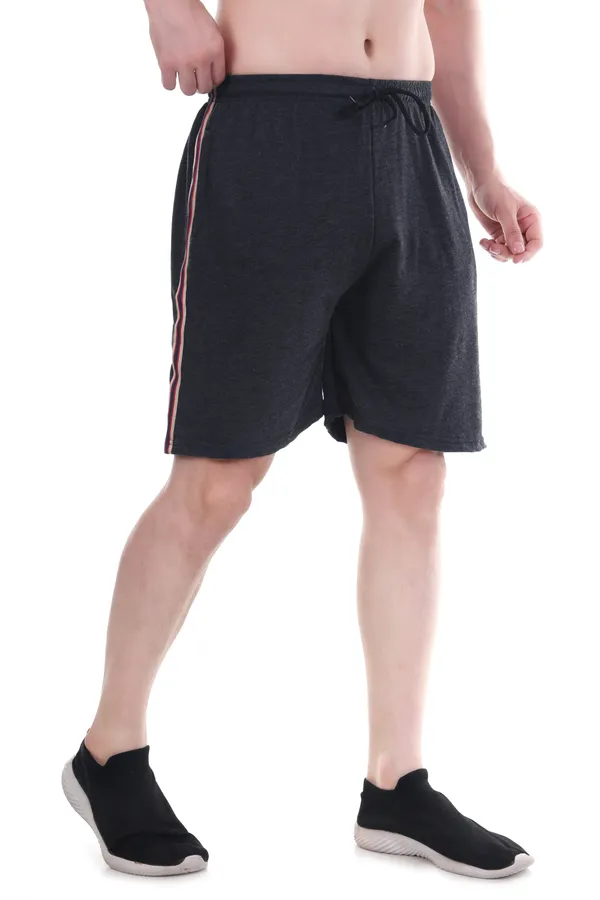 Dark_Grey_Bold_Look_Active_Shorts_For_Men_&_Women