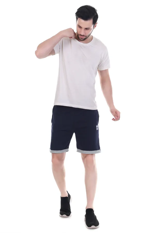 Navy_Blue_Urban_Style_Training_Shorts_For_Men_&_Women