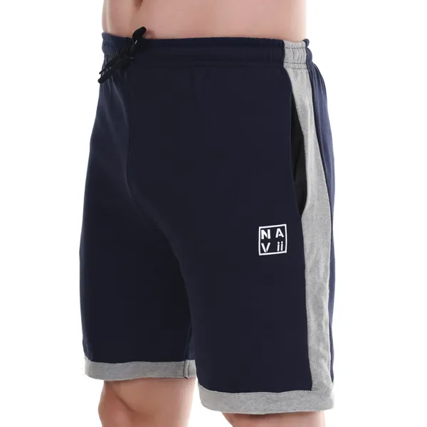 Navy_Blue_Urban_Style_Training_Shorts_For_Men_&_Women