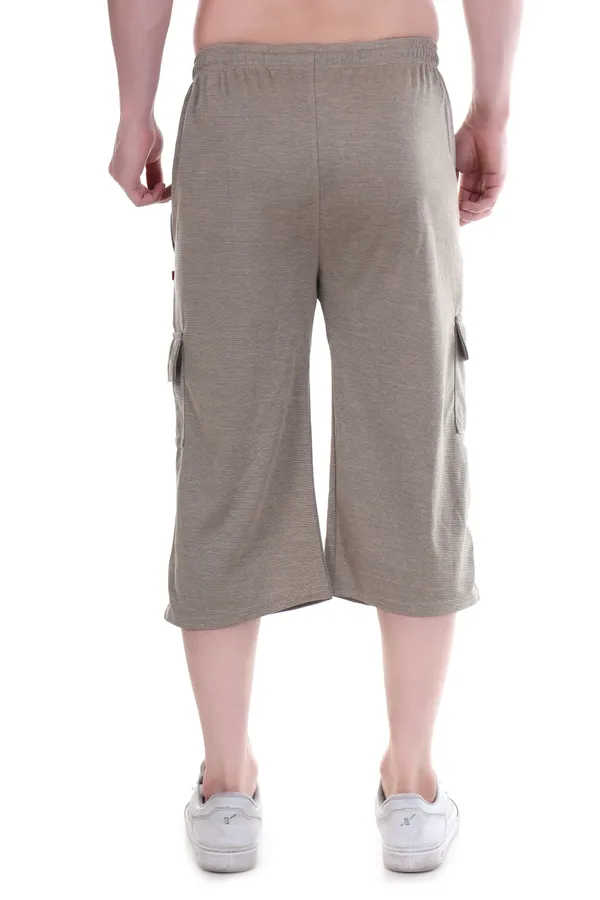 Golden_Dynamic_Workout_Capri_Shorts_For_Men_&_Women