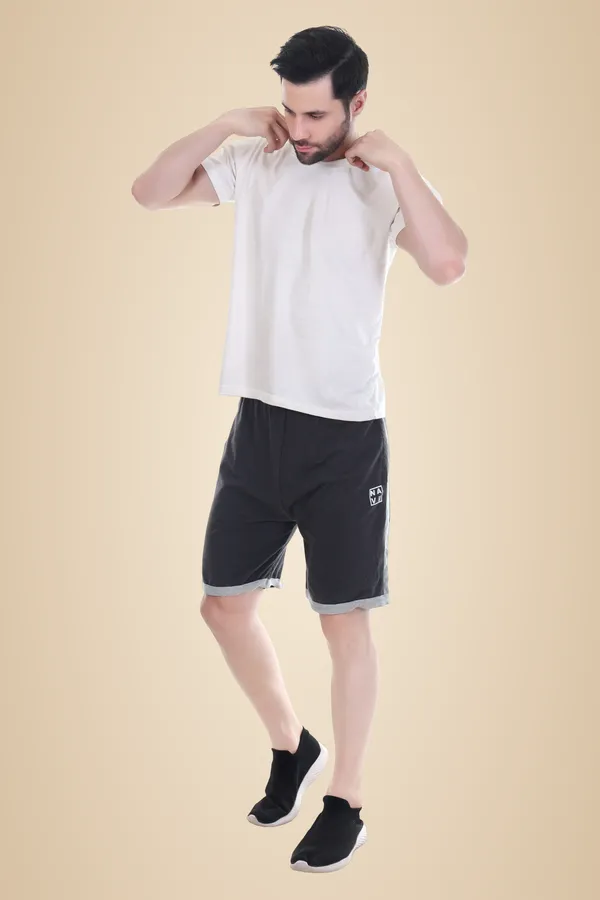 Dark_Grey_Classic_Fit_Sports_Shorts_For_Men_&_Women