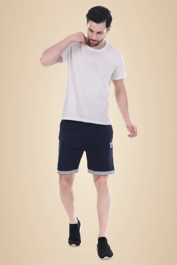 Navy_Blue_Urban_Style_Training_Shorts_For_Men_&_Women