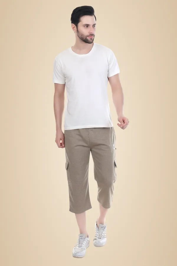 Golden_Dynamic_Workout_Capri_Shorts_For_Men_&_Women