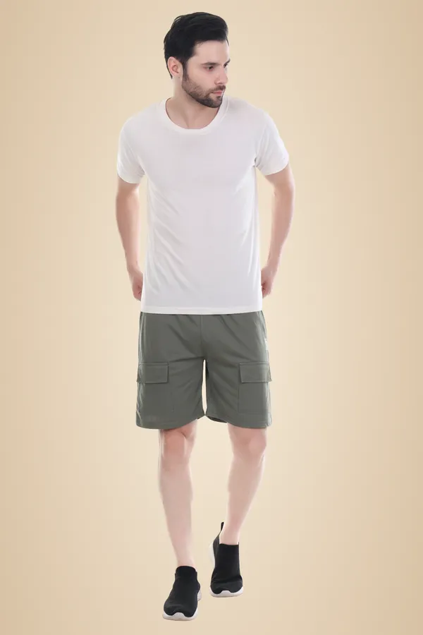 Olive_Premium_Quality_Gym_Shorts_For_Men_&_Women