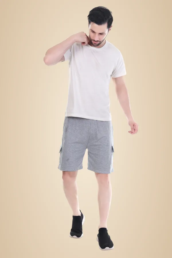 Light_Grey_Trendy_Athletic_Fit_Shorts_For_Men_&_Women