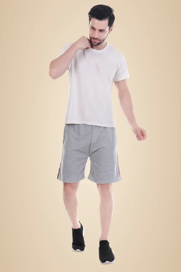 Light_Grey_Performance_Driven_Sports_Shorts_For_Men_&_Women