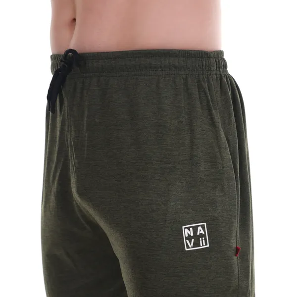Bottle_Green_Everyday_Wear_Capri_Shorts_For_Men_&_Women
