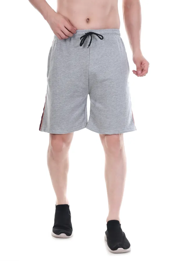 Light_Grey_Performance_Driven_Sports_Shorts_For_Men_&_Women