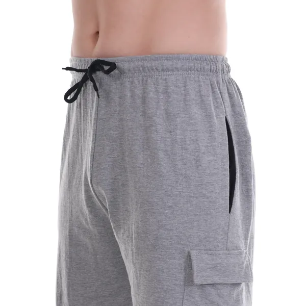 Light_Grey_Trendy_Athletic_Fit_Shorts_For_Men_&_Women