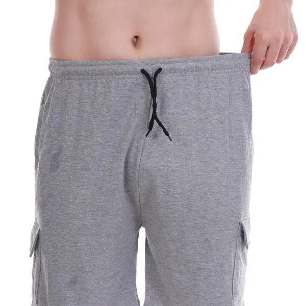 Light_Grey_Trendy_Athletic_Fit_Shorts_For_Men_&_Women