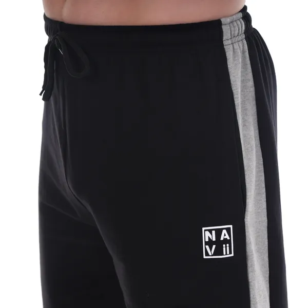 Black_Casual_Comfort_Cotton_Shorts_For_Men_&_Women