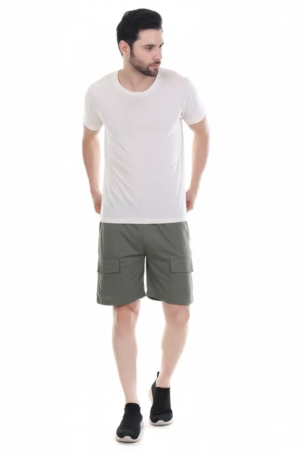 Olive_Premium_Quality_Gym_Shorts_For_Men_&_Women