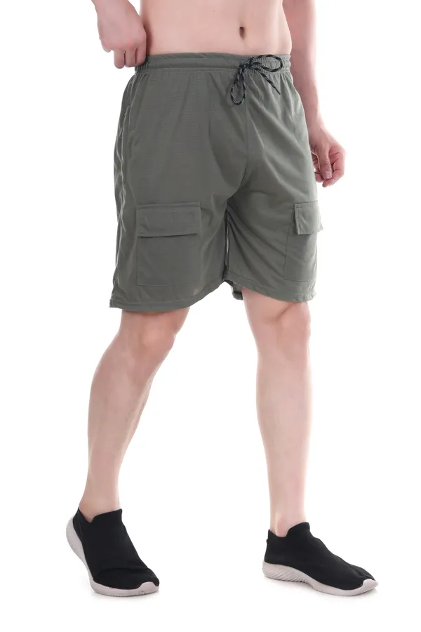 Olive_Premium_Quality_Gym_Shorts_For_Men_&_Women