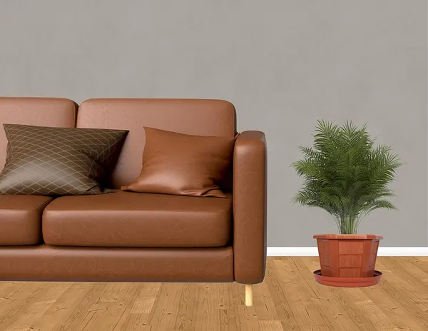 Brown_Hexagonal_(Pack_Of_4)_Modern_Design_Durable_Plastic_Plant_Pot_For_Gardening_(With_Plate)_(Xxl)