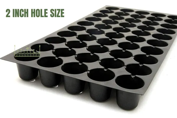 (Pack_Of_5)_Black_Germination_Seedling_Tray_-50_Big_Holes_Seedling_Treys_For_Plants_Seed_Trey_And_Plant_Tray_Reusable_Trays_For_Garden_Plantation_50_Big_Cavities_Tray_For_Seeding