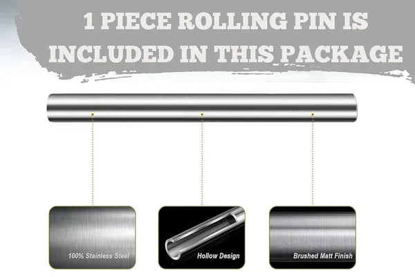 Silver_Stainless_Steel_Chopping_Board/Steel_Counter_Top_Board_for_Kitchen_with_Included_Rolling_Pin_(CT-Small)