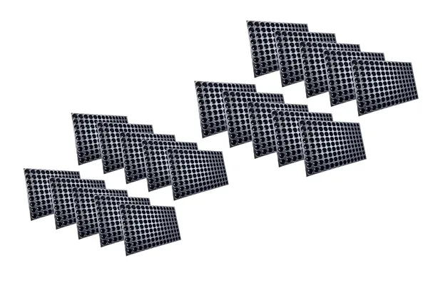 (Pack_of_20_PC)_Black_Germination_Seedling_Trays_(126_Holes)_Germination_Plant_For_Seedling_Nursery_Trays_For_Plants_Reusable_Trays_For_Garden_Plantation_126_Cavities_Tray_For_Seeding