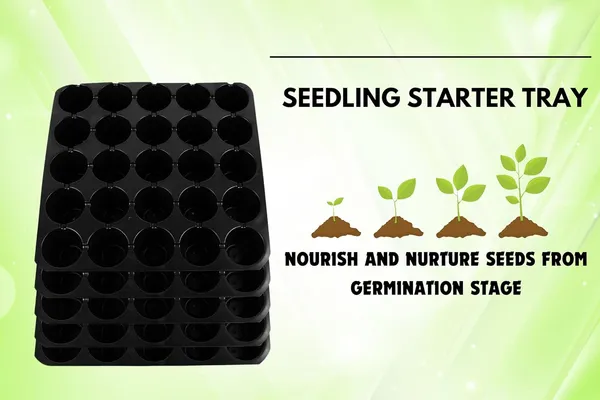 (Pack_of_30)_Black_25-Cavity_Big_Holes_Plastic_Seedling_Tray_with_Drainage_Holes,_Reusable_Plant_Growing_Tray_for_Vegetables_and_Herbs,_Black