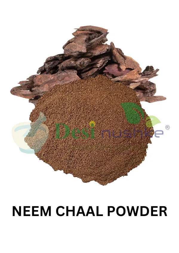 250_Gm_100%_Natural_Neem_Ki_Chaal_Ka_Powder_|_Useful_In_Tiredness,_Cough,_Fever,_Skin_Diseases,_Vitamin_Supplement_