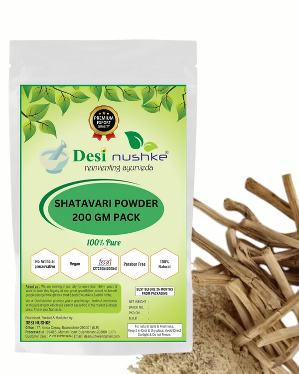 Shatavari_Powder_|_200_GM_|_Pack_of_1_|_Asparagus_Racemosus_|_100_%_Natural_&_Organic_|_100%_Pure