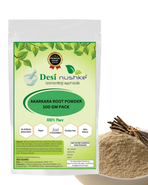Akarkara_Root_Powder_|_100_GM_|_Pack_of_1_|_Pellitory_Root_Powder_|_Anacyclus_Pyrethrum_|_100%_Natural_&_Organic_|_100%_Pure