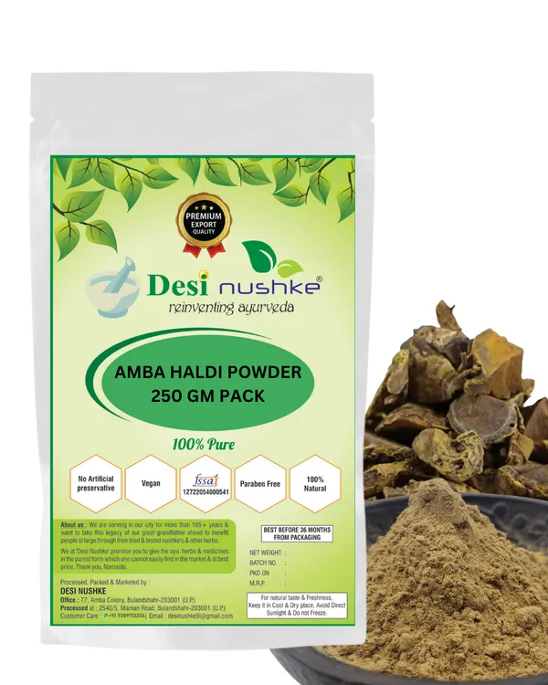 Amba_Haldi_Powder_100%_Pure_|_250Gm.