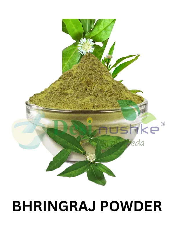 Bhringraj_Powder_|_300_GM_|_Pack_of_1_|_Bhringraj_Powder_For_Hair_|_Bhringraj_Powder_Organic_|_Healthy_Hair_|_Skin_Care_|_No_Added_Chemicals_|_100%_Natural_&_Organic_|_100%_Pure