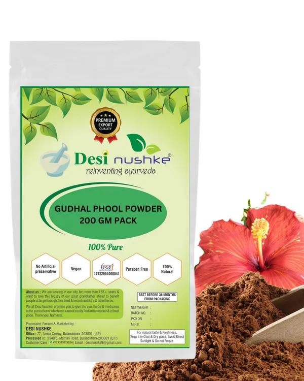Gudhal_Phool_Powder_|_200_GM_|_Pack_of_1_|_Hibiscus_Flower_Powder_|_Arhul_Phool_Powder_Hair_Growth,_Face_Pack_|_100%_Natural_&_Organic_|_100%_Pure
