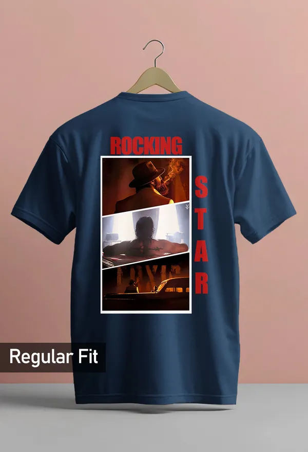 TOXIC_YASH_MOVIE_Navy_Blue_Half_Sleeve_Printed_T-shirt_d3