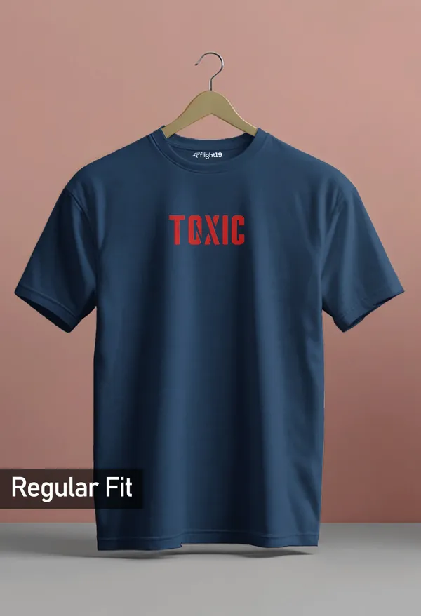 TOXIC_YASH_MOVIE_Navy_Blue_Half_Sleeve_Printed_T-shirt_d3