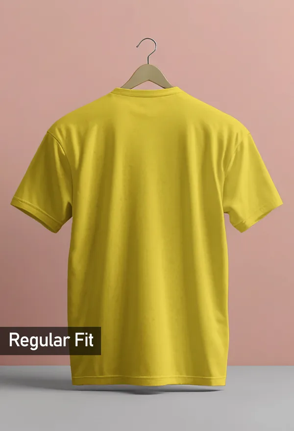 Ghurte_Jabo_Yellow_Half_sleeve_printed_T-shirt