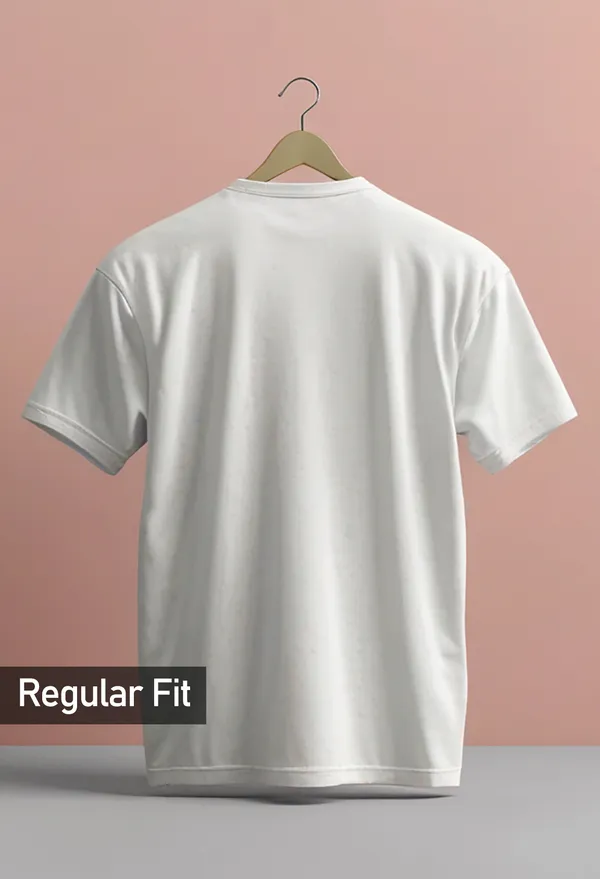 Khai_Dai_Ghure_Berai_White_Half_sleeve_printed_T-shirt