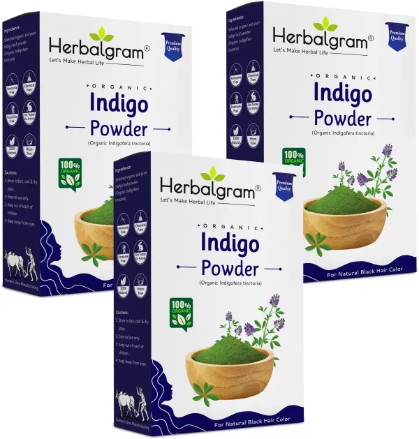 Pack_of_3_Natural_Organic_Indigo_Powder_For_Black_Hair_Color_&_Hair_Care,_Combo_Pack_(300_G)