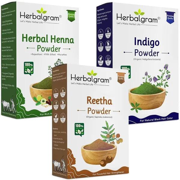 Pack_of_3_Pure_Henna_Reetha_Indigo_300Gm_Combo_For_Hair_Treatment_(300_G)