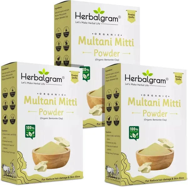 Pack_of_1_100%_Pure_Natural_&_Organic_Multani_Mitti_Powder_For_Skin_&_Hair_Care_(300_G))