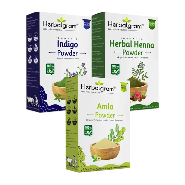 Pack_of_3_(300G)_-_Indigo_Powder,_Henna_Powder_and_Amla_Powder_for_Hair_Care_and_Hair_Color_Combo_100%_Organic