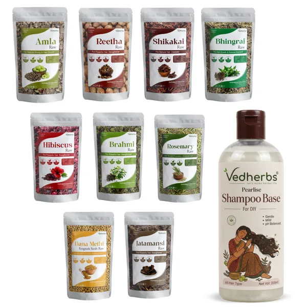 Pack_of_9_with_200ml_Shampoo_base_Raw_Amla_Reetha_Shikakai_Hibiscus_Bhringraj_Brahmi_Rosemary_Jatamansi_Dana_Methi_Raw_50gm_each_Whole_dry_for_hair_oil_and_shampoo