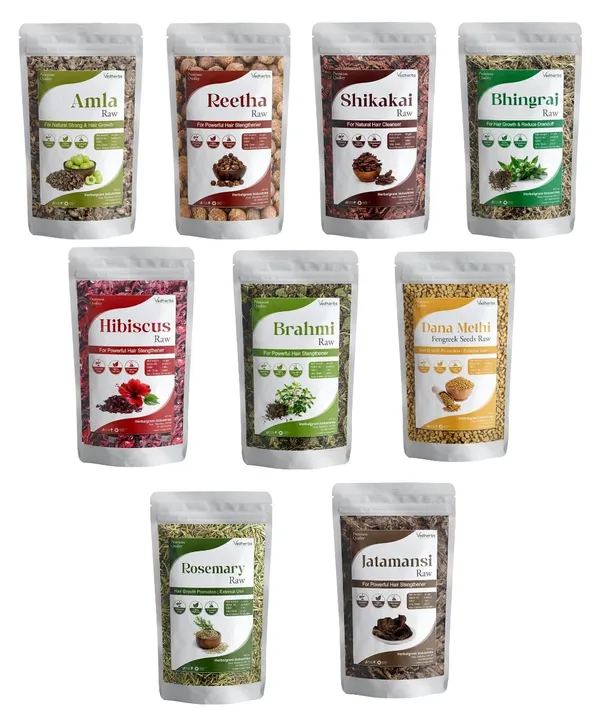 Raw_Pack_of_9_Amla_Reetha_Shikakai_Hibiscus_Bhringraj_Brahmi_Rosemary_Jatamansi_Dana_Methi_Raw_Whole_dry_for_hair_oil_and_shampoo